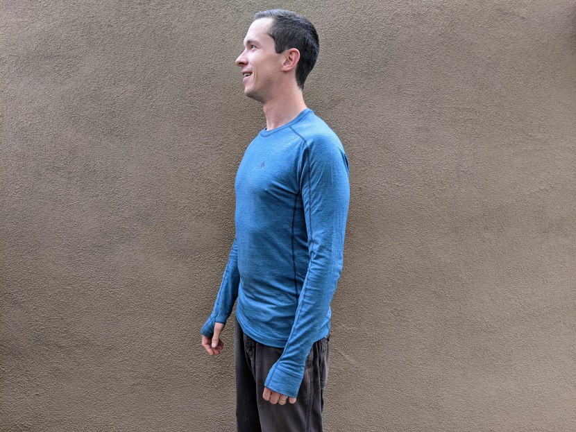 our lead tester is 5'10" and 160lbs, wearing a size medium.