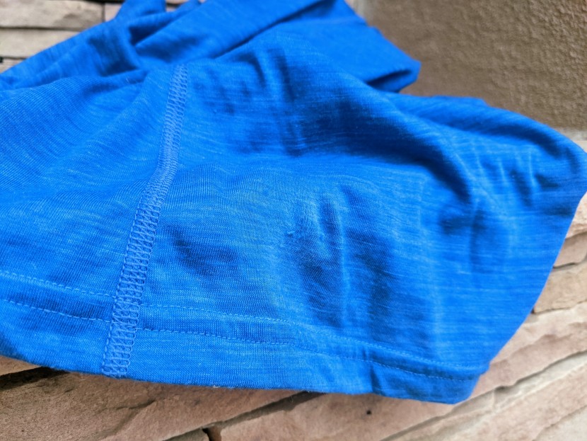 you may not even be able to tell where we vigorously abraded this...