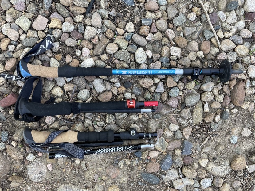 mountainsmith dolomite 7075 ols - the dolomite (top) does not pack down nearly as small as most...