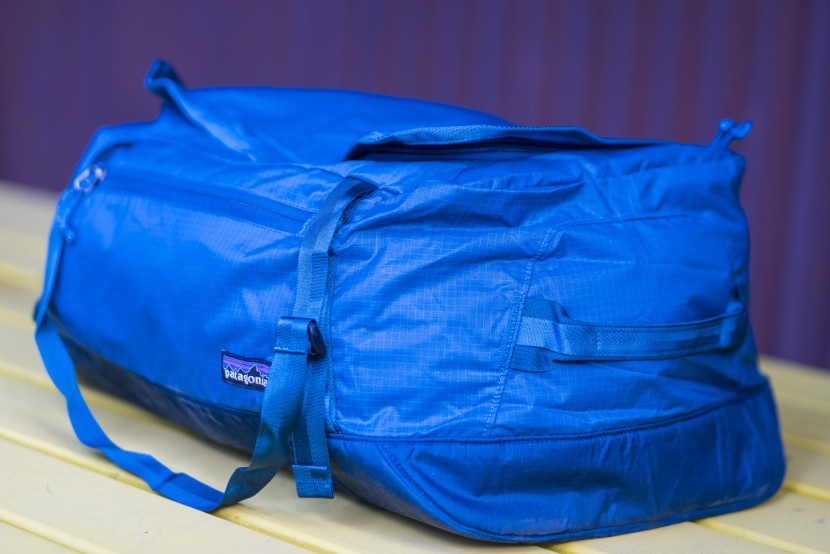 patagonia ultralight black hole - though not the toughest bag on the market with only a 70d nylon...