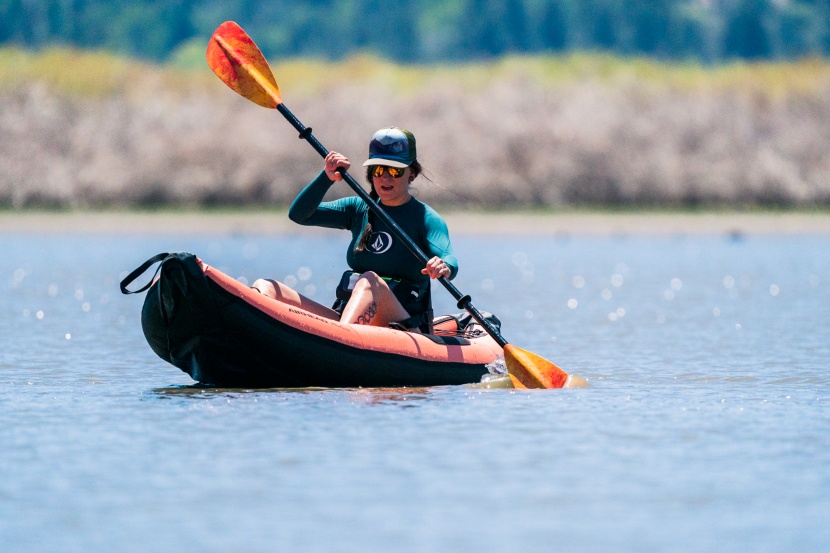airhead montana - this highly maneuverable kayak is better suited to dodging rapids...