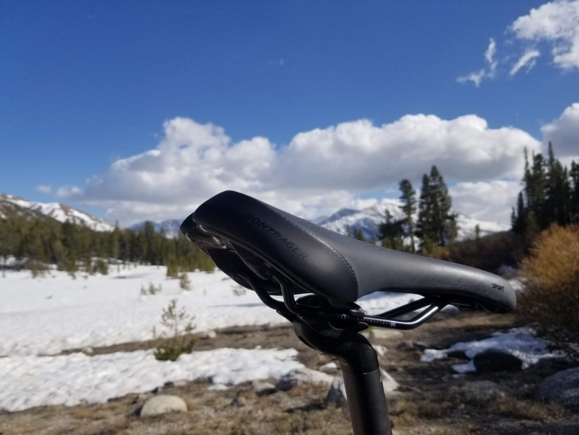 bontrager sport saddle - on long climbs on high mountain passes and mellow rides, this saddle...