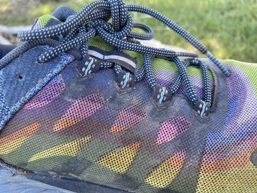 merrell antora 2 - the uppers are protective from larger debris. while it doesn't have...