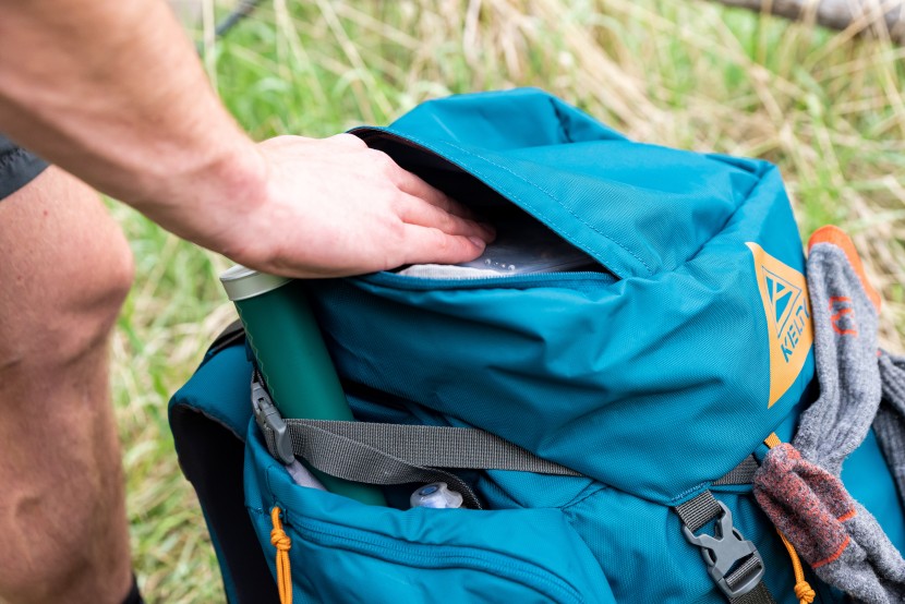 kelty coyote 65 - the lid opening is so slim we wouldn't want to put more than two...