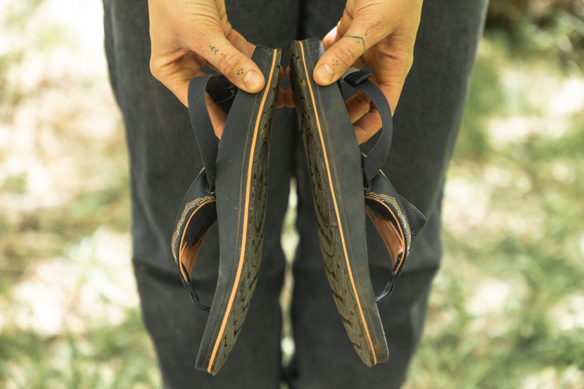 astral rosa - the footbeds are comfy right out of the box, although the straps...