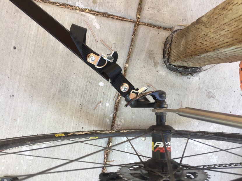 the day tripper mounted up and ready to go.