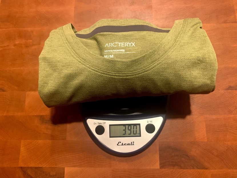 arc'teryx cormac crew short sleeve - the updated cormac had a slight increase in weight, but worth every...