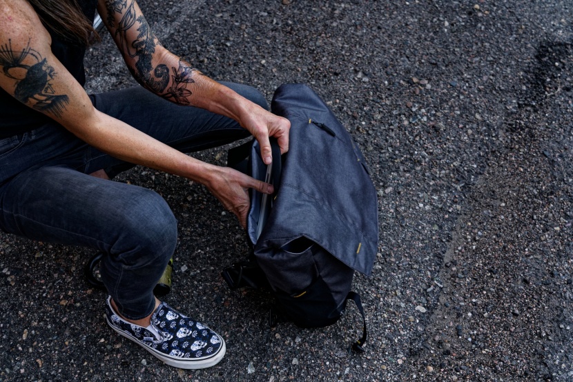 messenger bag - a great travel bag has an integrated pouch to slide over your...