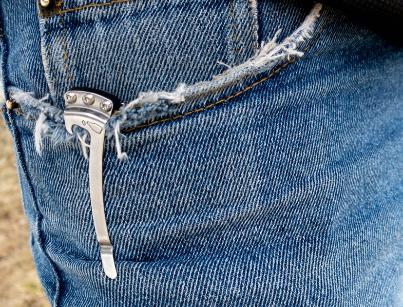 leatherman skeletool kb - pocket clipped, the skeletool kb is similar in visual interruption...