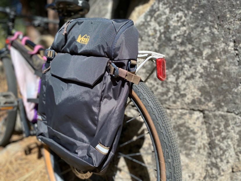 rei co-op junction pannier - the 200-denier fabric has average durability compared to the rest of...