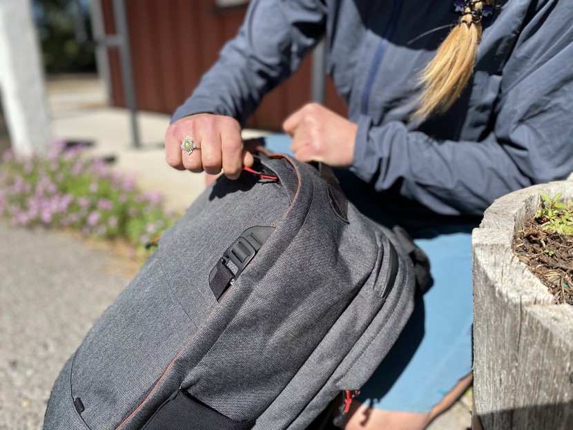 two wheel gear backpack convertible - we felt the zippers are a bit difficult to use in comparison to the...