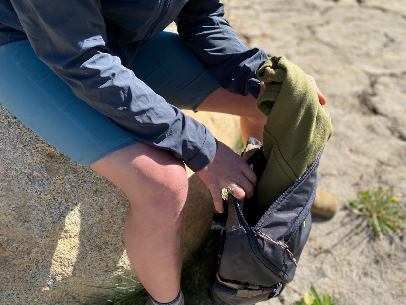 at 22 liters, the junction has enough storage for most daily outings.