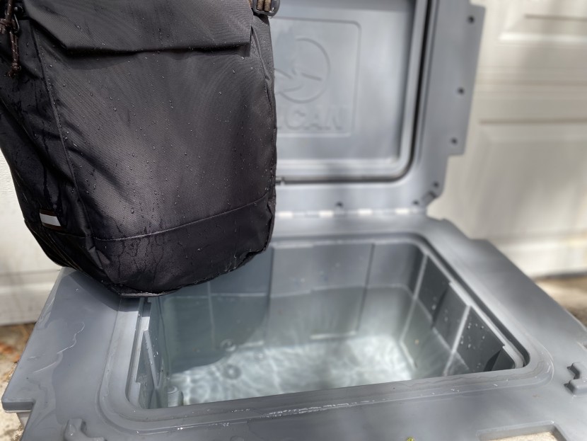 this bag had an average performance in the soak test, being not...