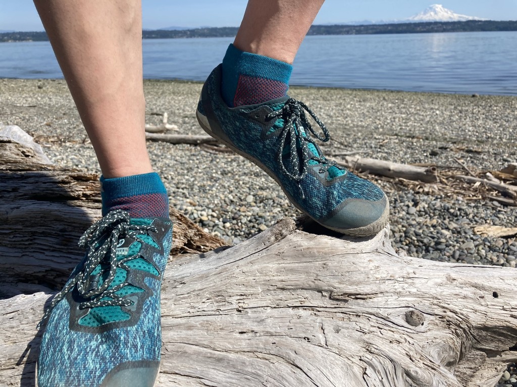 merrell vapor glove 5 for women - enjoying another day out on our feet in the merrell vapor glove 5.