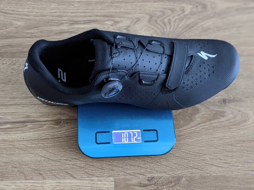 specialized torch 2.0 - 21.4 ounces in a pair of men's size 45 is really quite light for a...