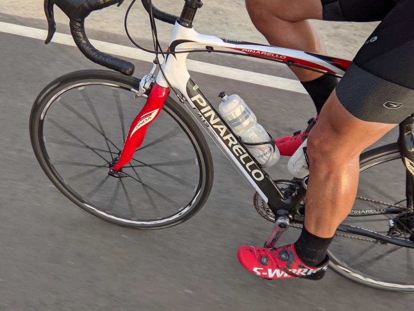specialized s-works ares - it's really hard to find lasting comfort in a stiff carbon shoe, but...
