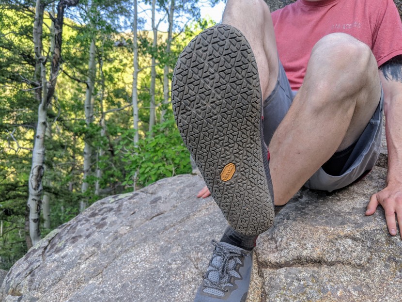merrell vapor glove 5 - a thin, flexible outsole is the key to greatness in this category...
