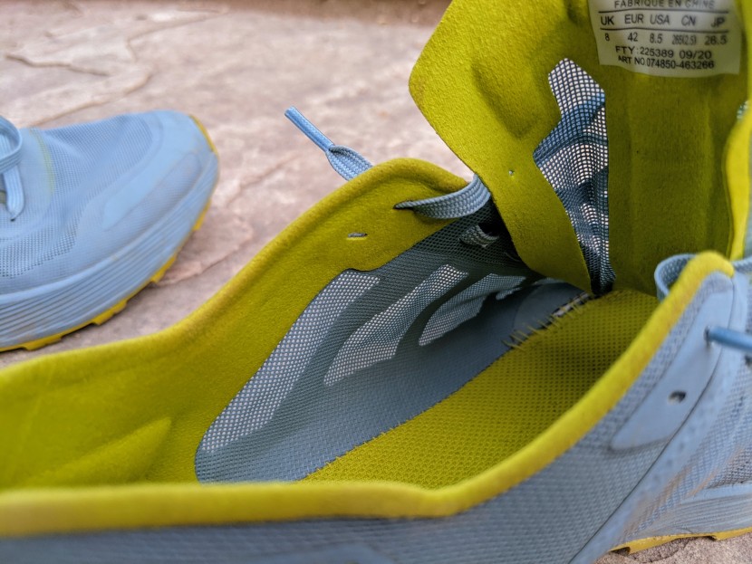 arc'teryx norvan sl 2 - even though it is incredibly thin, the tpu-mesh is specifically...