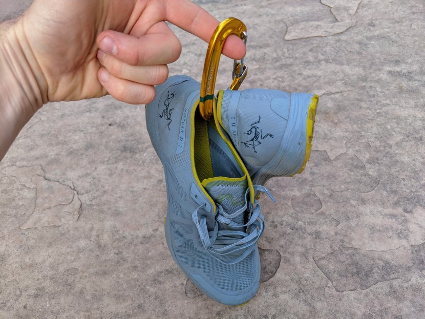 arc'teryx norvan sl 2 - when you're carrying everything on your back and/or harness, a...