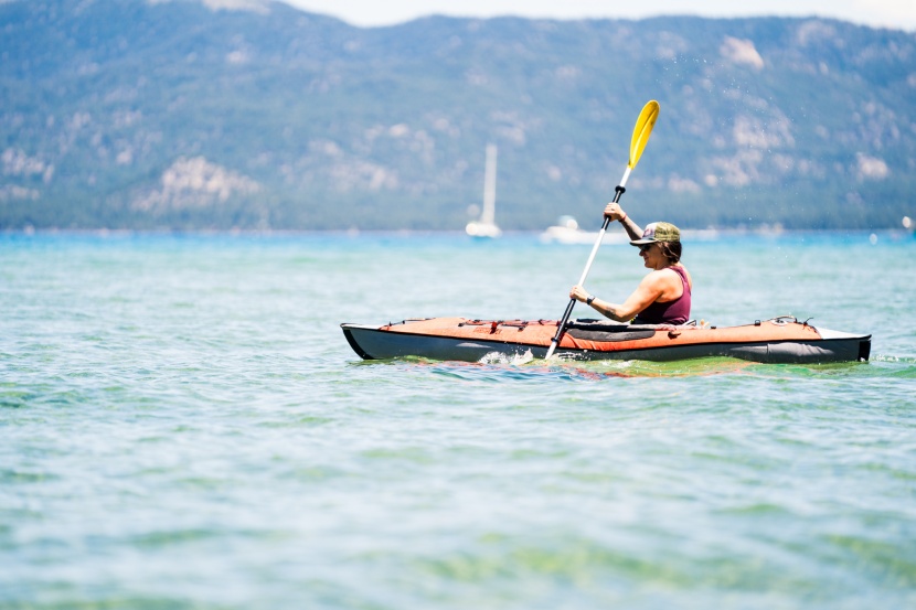 advanced elements advancedframe - difficult to dry but fun to paddle!