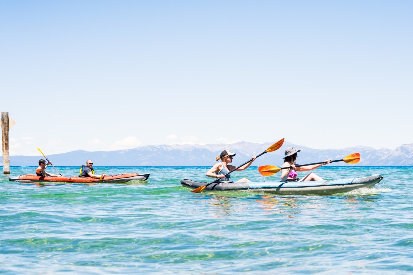 inflatable kayak - don't let cost stop you from enjoying the lake. there are...