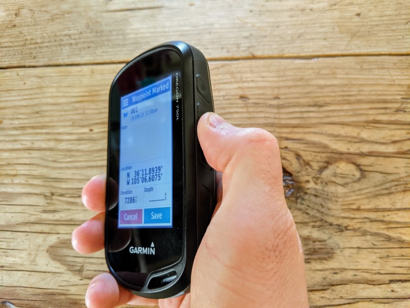 garmin oregon 750t - more related to user-speed than processing speed is the...