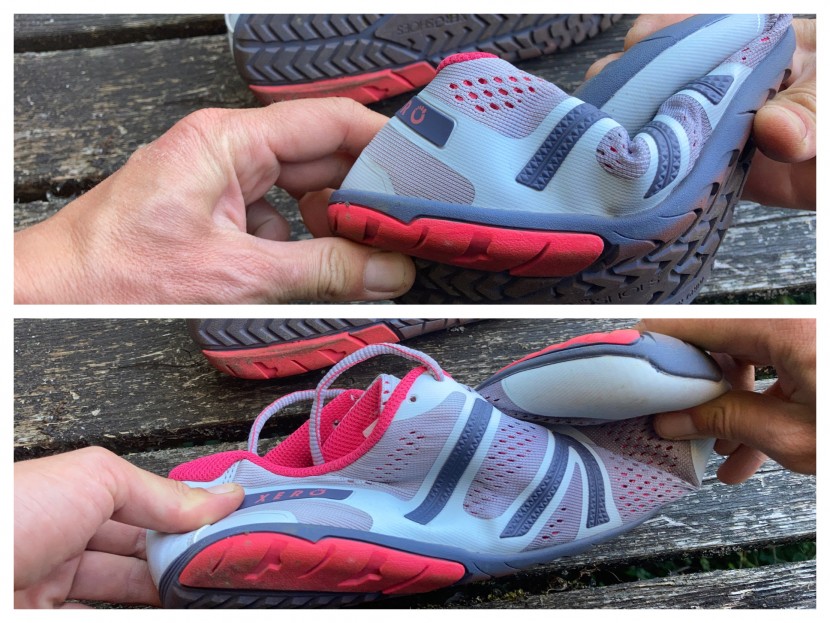 xero shoes hfs for women - rotating and flexing the xero hfs is easy due to the supple and soft...