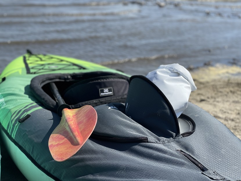 aquaglide navarro 110 - a solid amount of storage space for all your day's adventures.