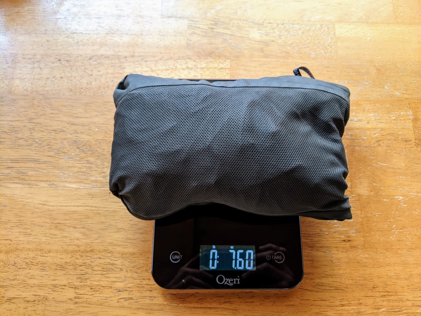 at just under seven and half ounces, we still very much consider the...