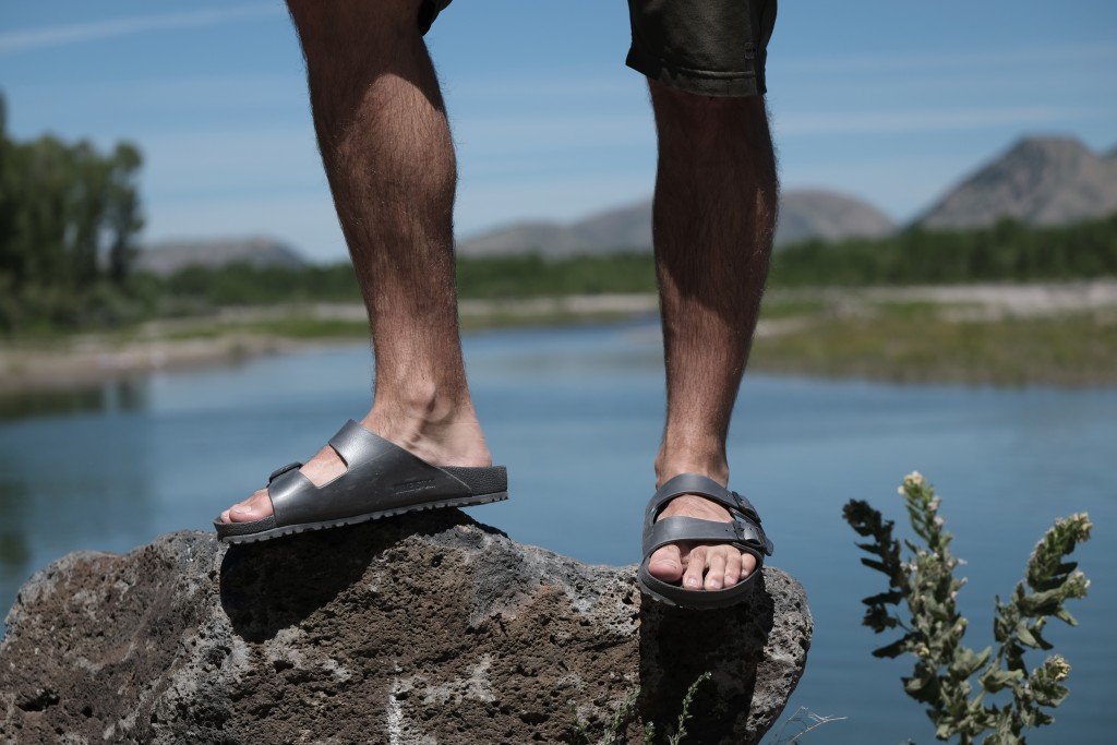 birkenstock arizona essentials - they're comfortable, look good, lightweight, and are actually...