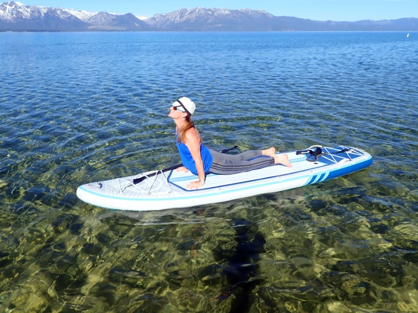 irocker all-around 11 - smaller paddlers felt very steady on the irocker all around 11'