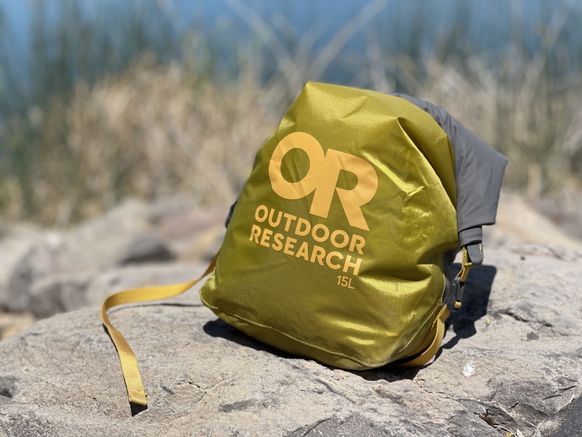 dry bag - a dry bag compression sack is a great solution for rain protection...