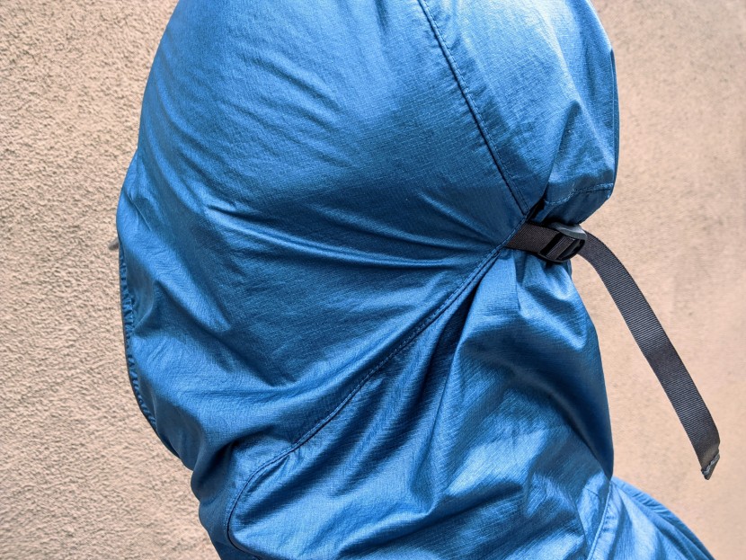 outdoor research helium wind hoodie - this unique design cinches down from the back, securing the hood to...