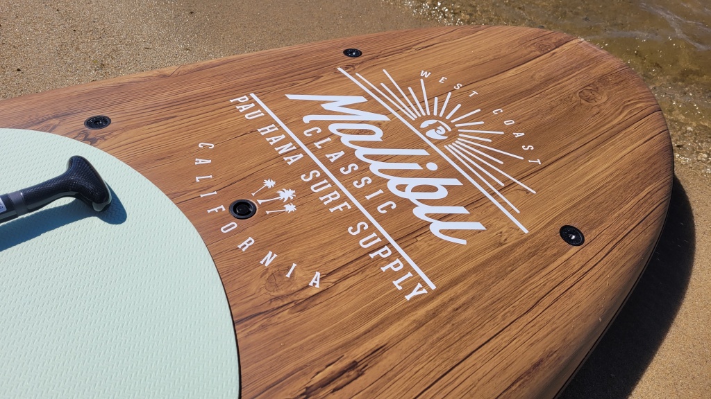 pau hana malibu classic - we love the classic look of this sup.