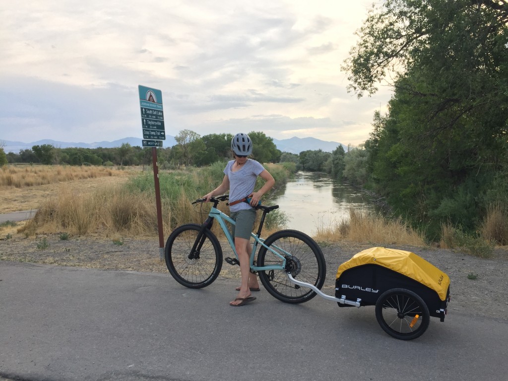 bike cargo trailer - from urban trail systems, grocery runs, and the occasional...