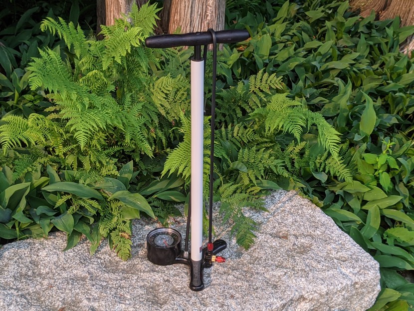 bike pump - often, a streamlined piece of equipment that's well-made and meant...