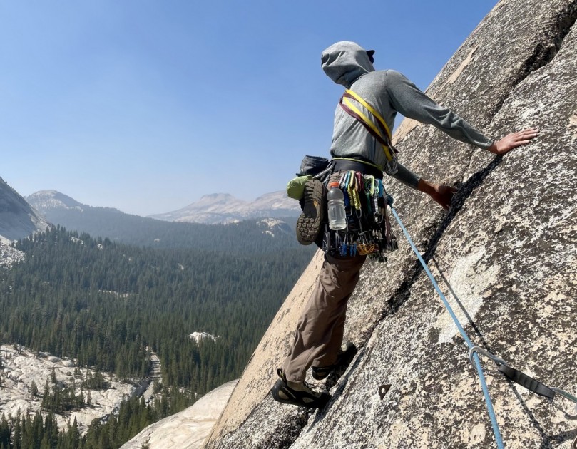 climbing backpack - climbing without a pack is more enjoyable than with one as long as...
