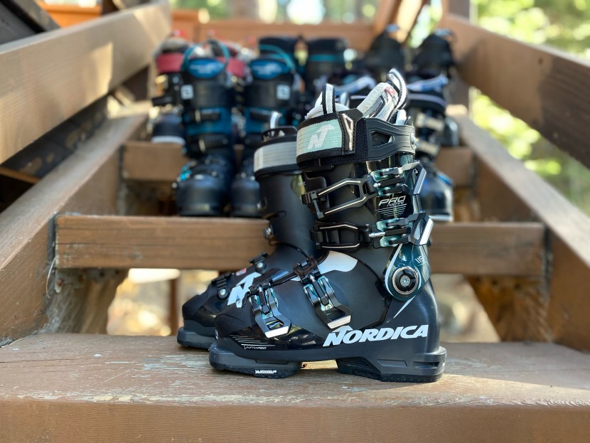nordica promachine 115 for women - an all-around stand-out boot, the promachine has an appropriately...