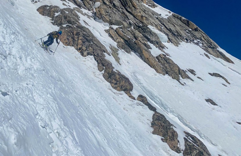 dynafit tlt speed - steep, rowdy skiing on wyoming's teewinot. the tlt speed will hold...