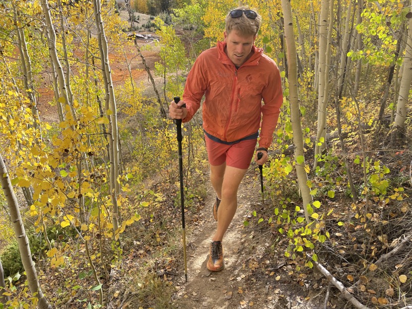 ultimate direction fk ultra poles - the lightweight fk carbon's are at home in the hands of runners and...