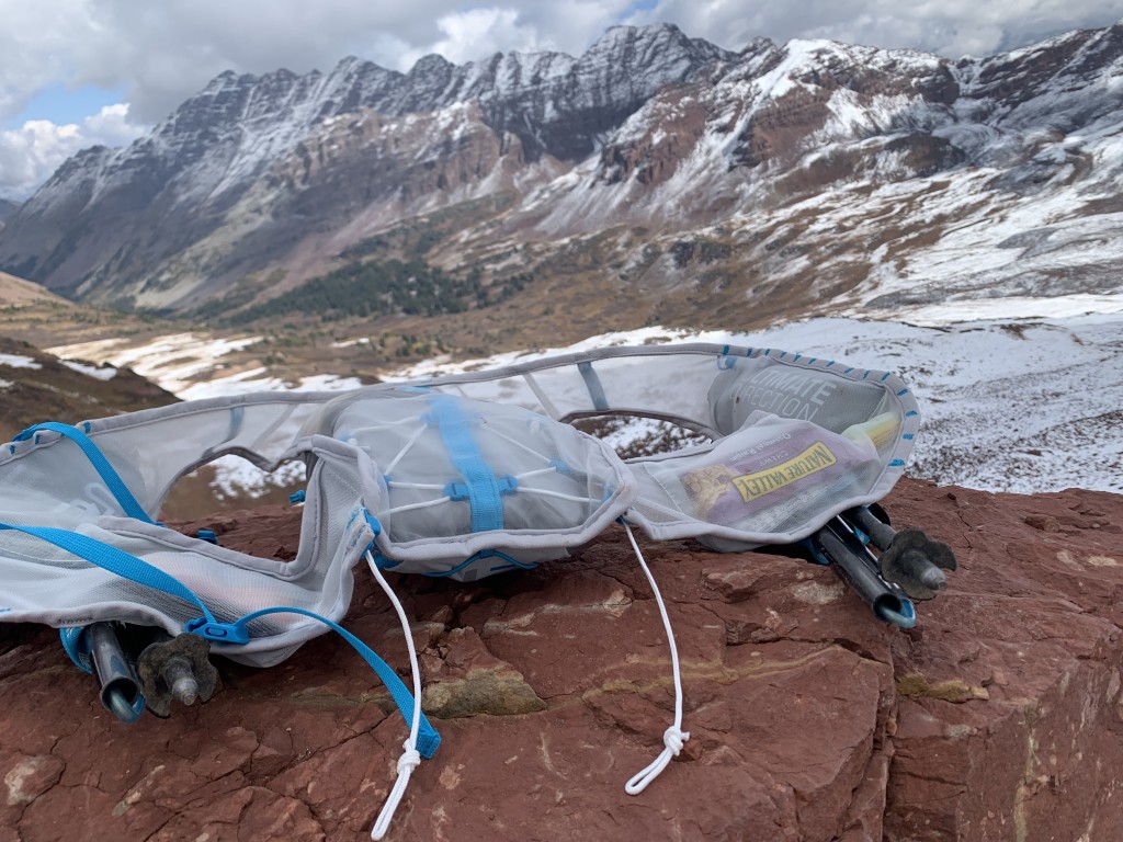 ultimate direction race vest 5.0 - versatility comes in the form of a lightweight, great storage...