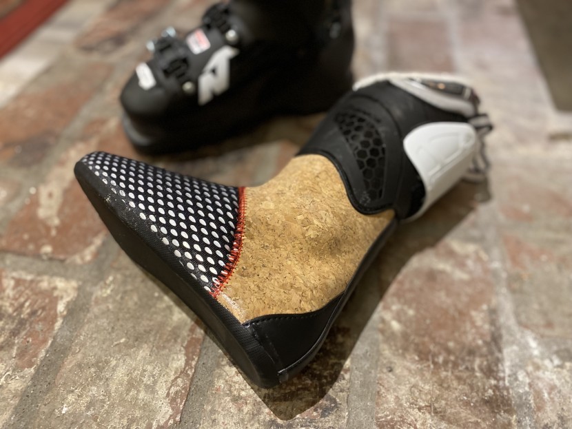 ski boots womens - the cork on nordica's liners makes them very customizable.