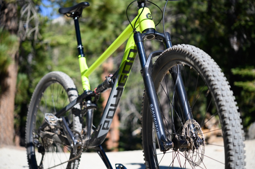 polygon siskiu d7 - the rockshox recon rl fork handles the front suspension duties with...