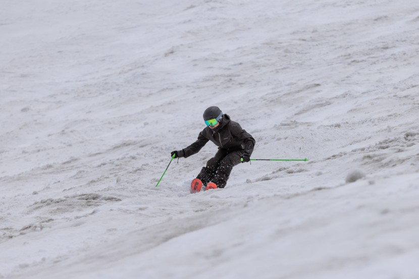 blizzard rustler 10 - the rustler 10 carries enough weight to crush through choppy bumps...