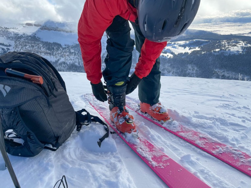 black crows corvus freebird - this deep day, with varied snow consistency, was a perfect test for...