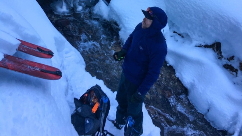 contour hybrid mix - mid winter powder hunting. this super long, cold, strenuous day we...