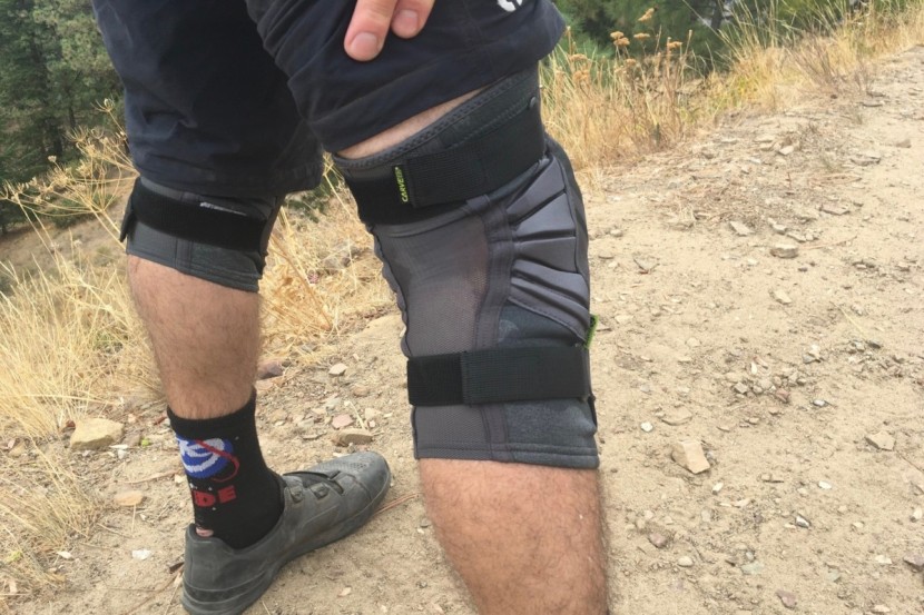 ixs carve evo+ - although there is mesh in the rear of the pads, these are big, warm...