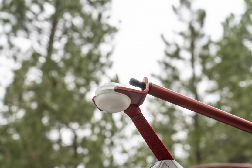 the porch light was a smart and useful addition for easy visibility...