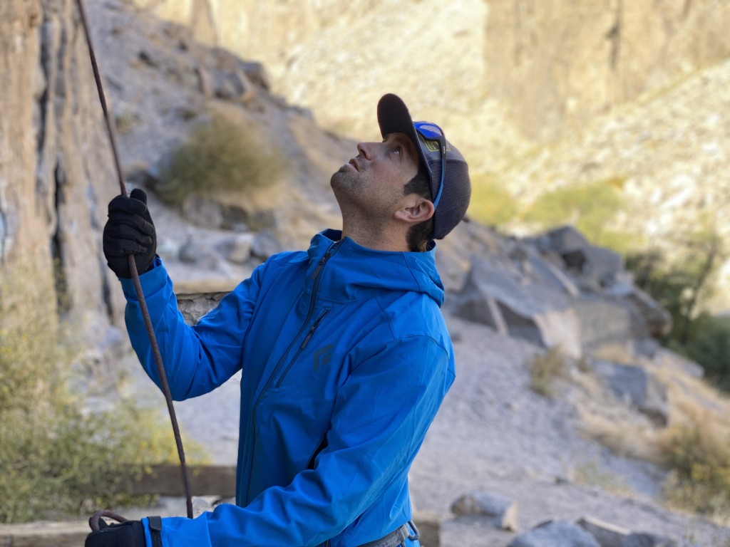 black diamond dawn patrol shell - this heavy-weight softshell is great for climbing and skiing...