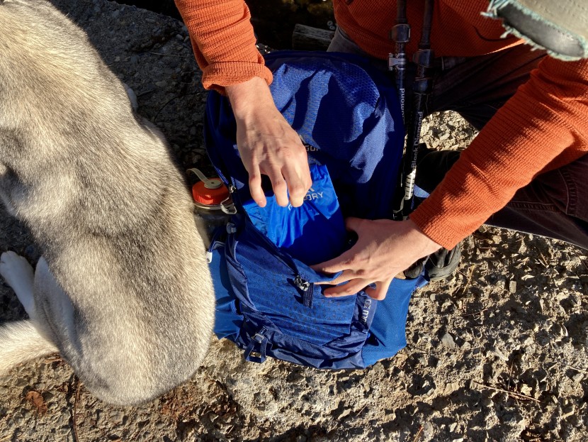 gregory zulu 30 - the zulu's included rain cover is easily accessible and does a great...